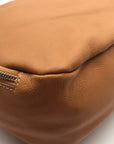 Unbranded Tan Leather Hobo Crossbody