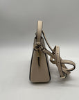 Kate Spade Dark Beige Spade Flower PVC Mini Top Handle Crossbody