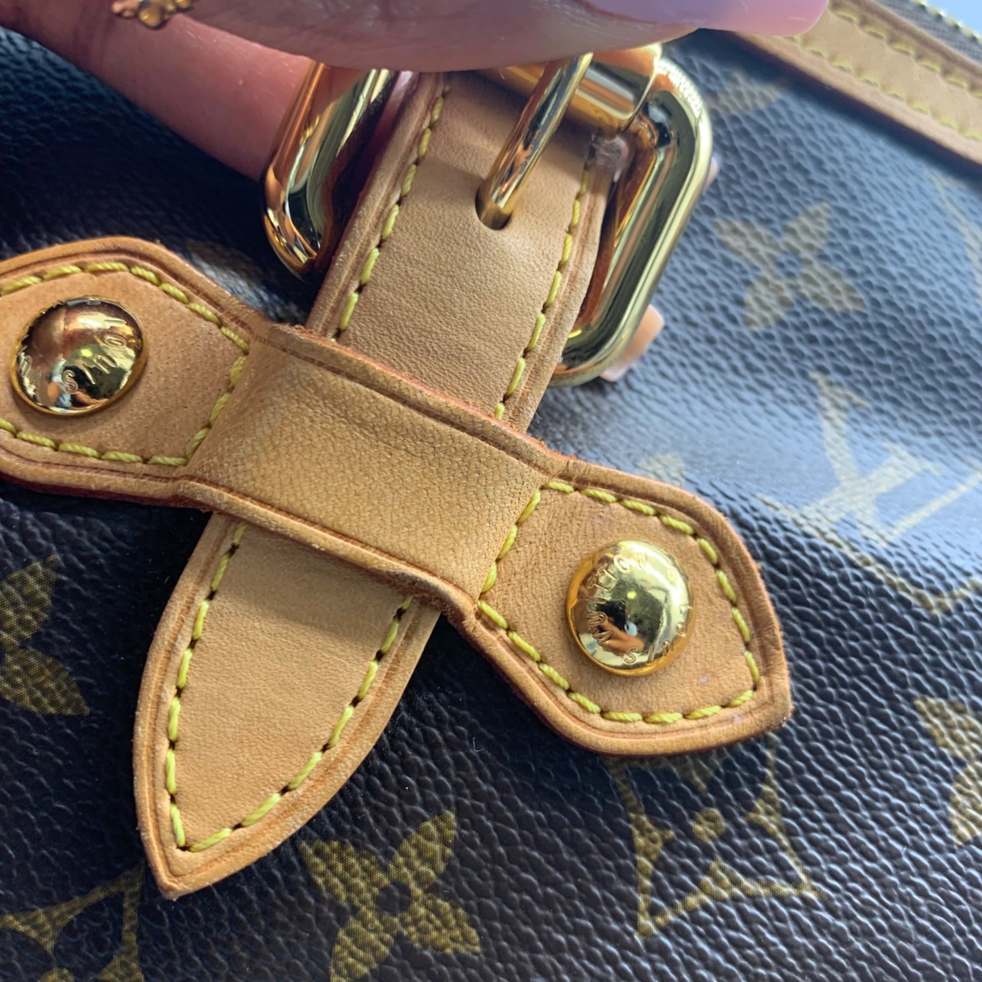 Louis Vuitton Brown Monogram Palermo GM Tote Bag