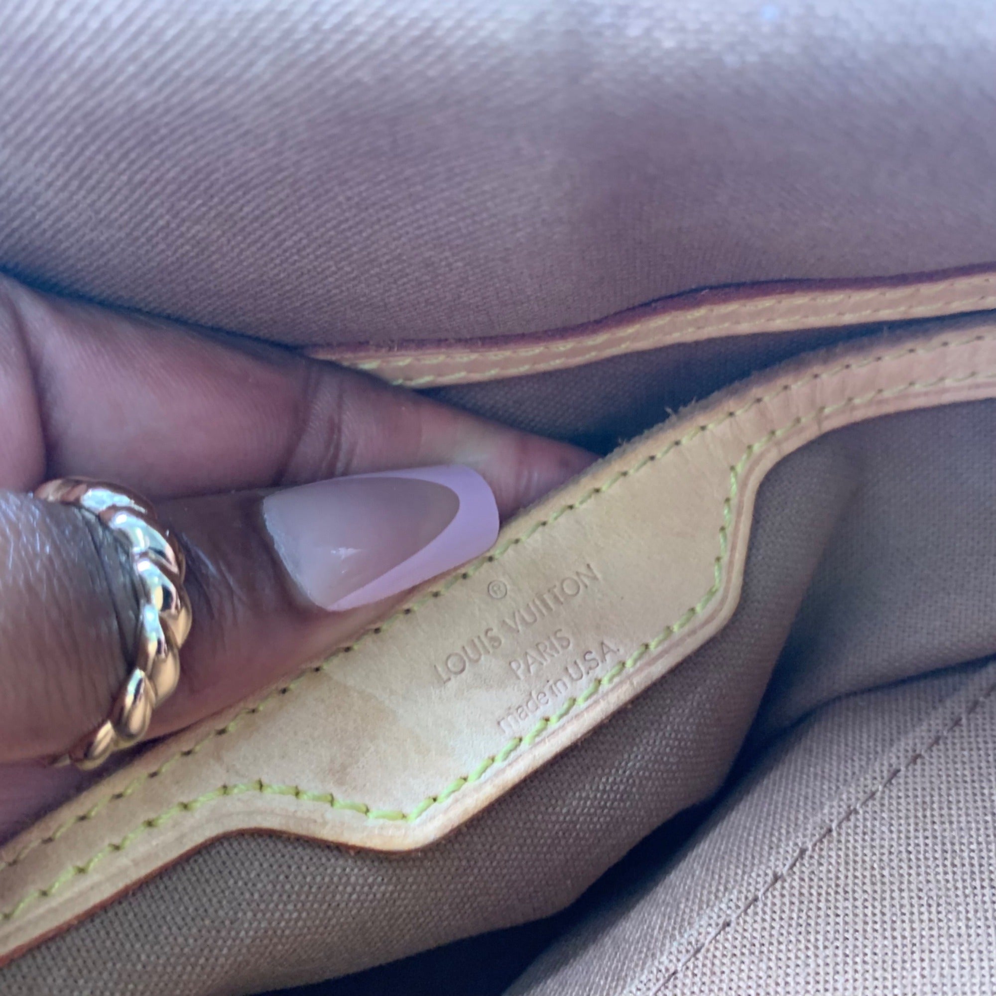 Louis Vuitton Brown Monogram Palermo GM Tote Bag