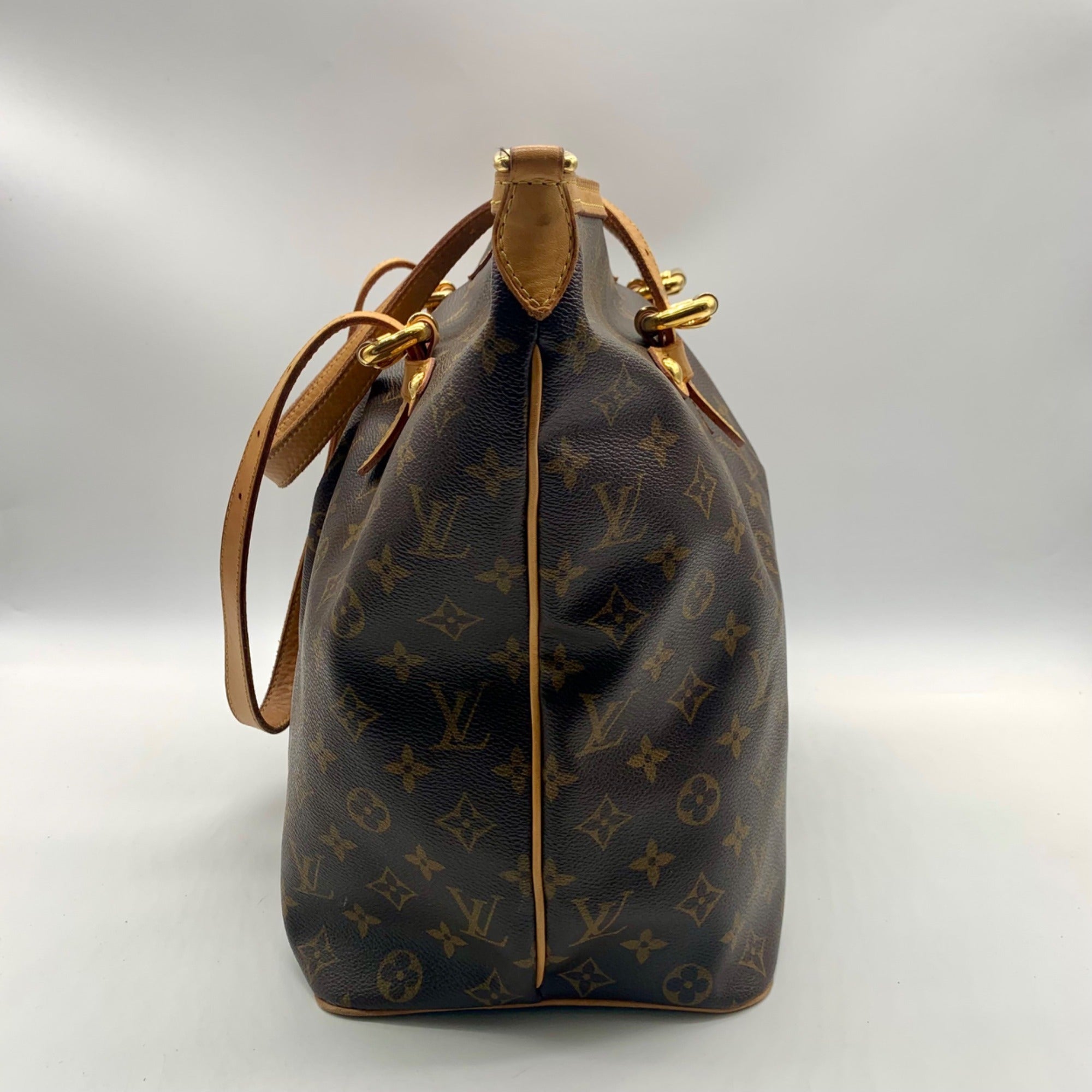 Louis Vuitton Brown Monogram Palermo GM Tote Bag