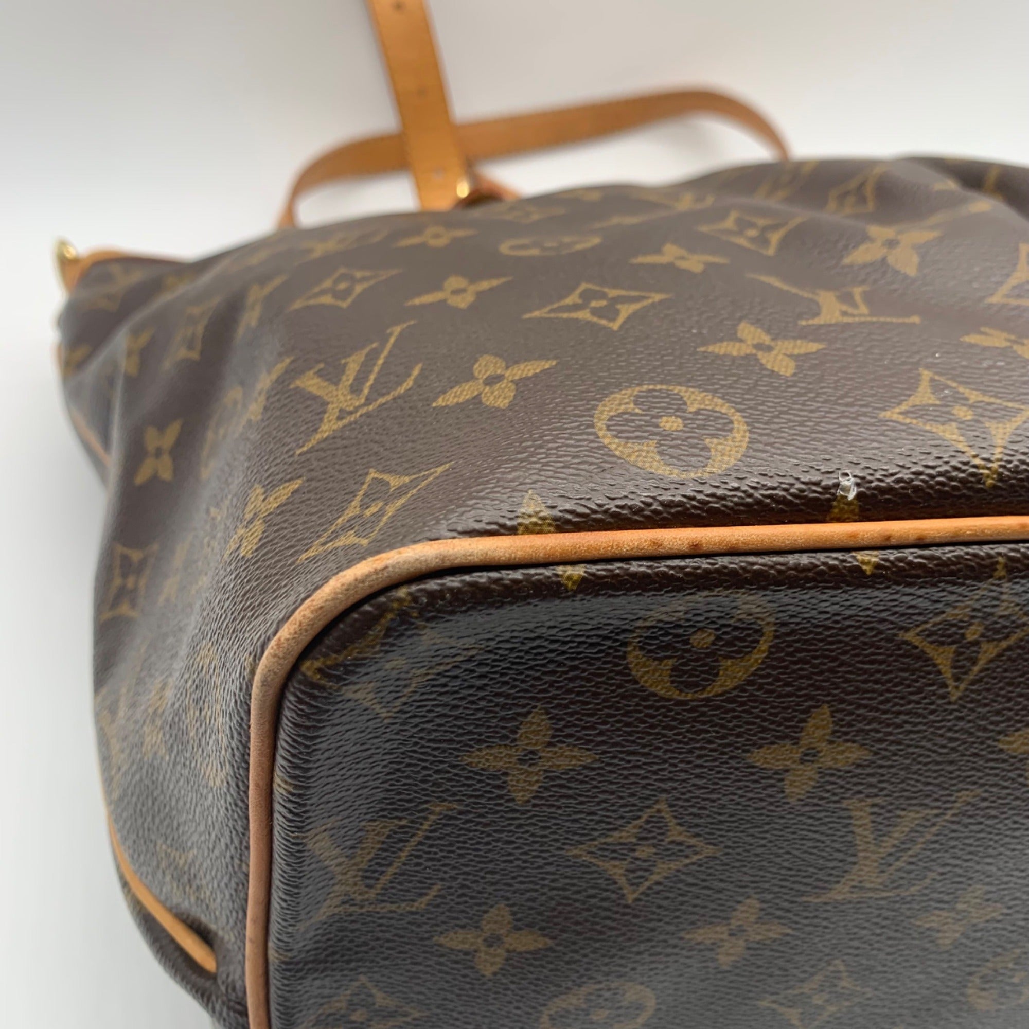 Louis Vuitton Brown Monogram Palermo GM Tote Bag