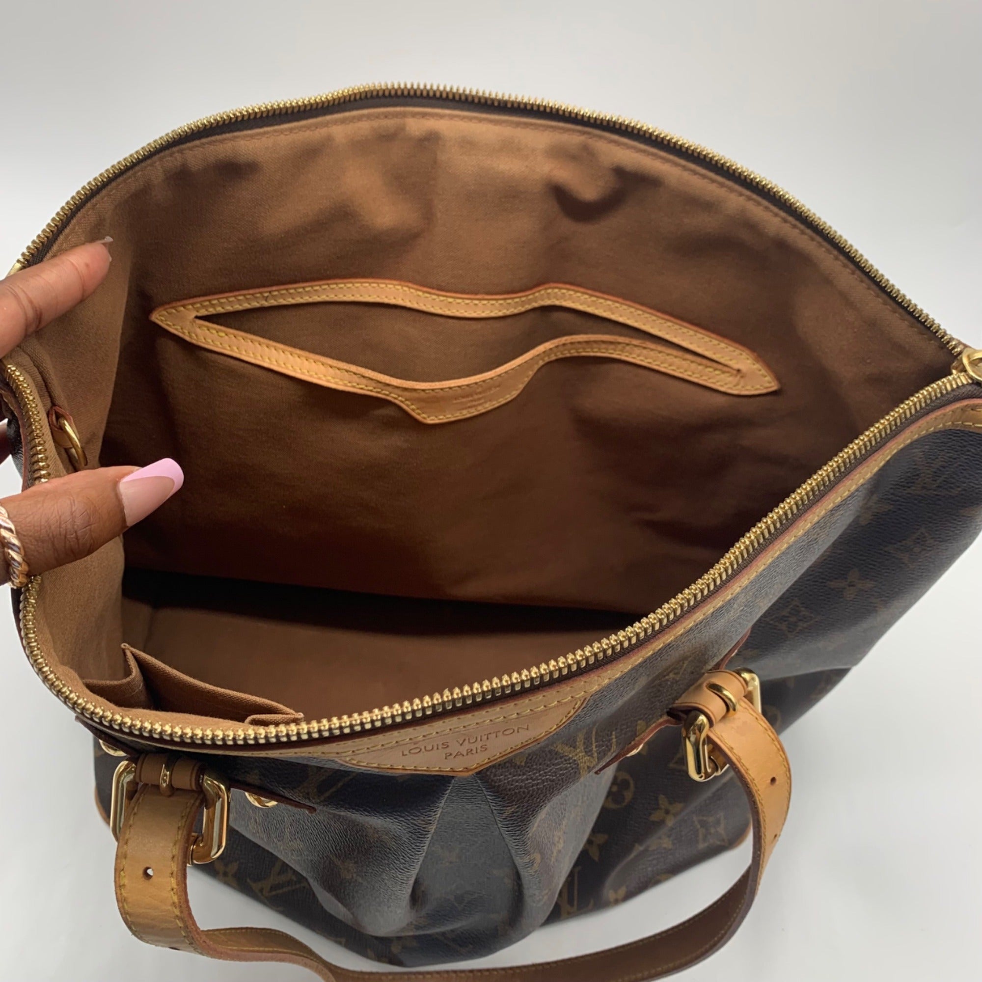 Louis Vuitton Brown Monogram Palermo GM Tote Bag