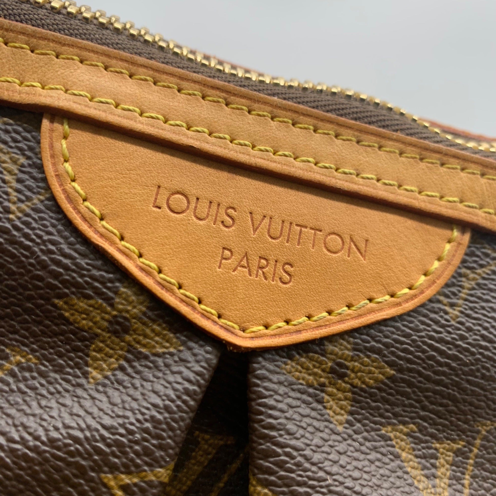 Louis Vuitton Brown Monogram Palermo GM Tote Bag
