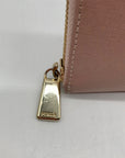 Furla Pink Leather Babylon Continental Wallet