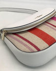 Kate Spade Leila Striped Canvas Shoulder Bag