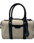 Herni Bendel Beige Weekender Satchel Bag
