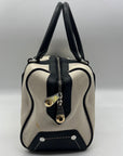 Herni Bendel Beige Weekender Satchel Bag