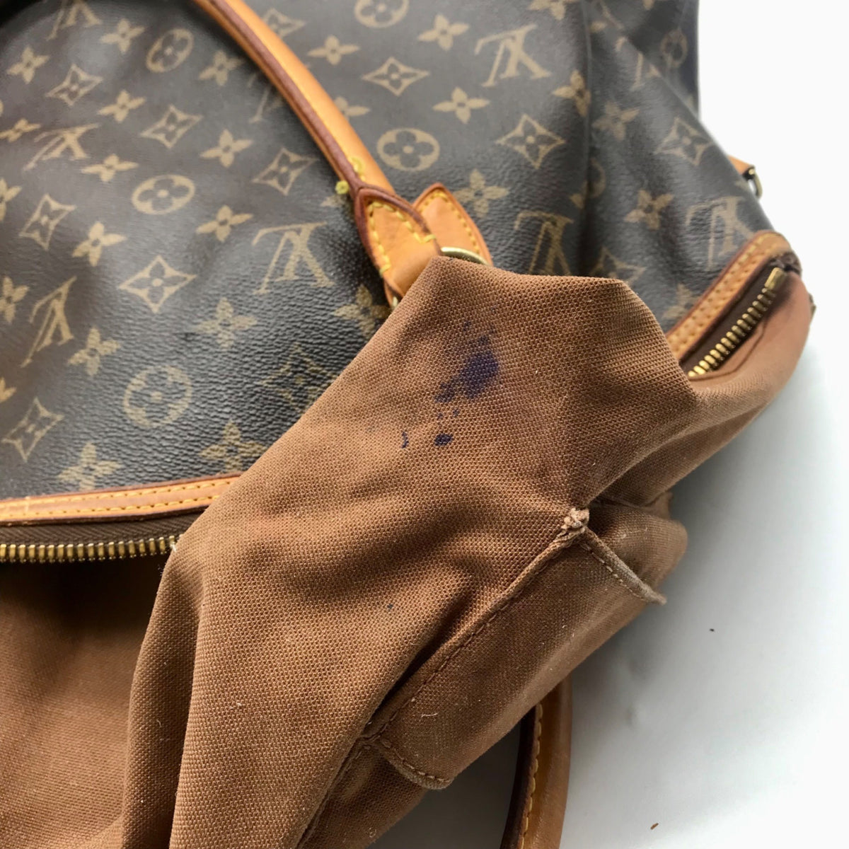 Louis Vuitton Brown Monogram Coated Canvas Lockit Tote Bag