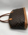 Louis Vuitton Brown Monogram Coated Canvas Lockit Tote Bag