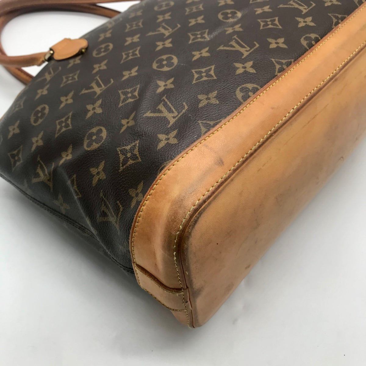 Louis Vuitton Brown Monogram Coated Canvas Lockit Tote Bag