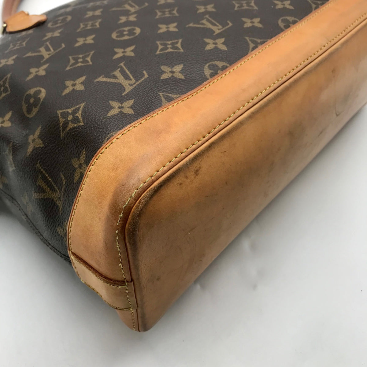 Louis Vuitton Brown Monogram Coated Canvas Lockit Tote Bag