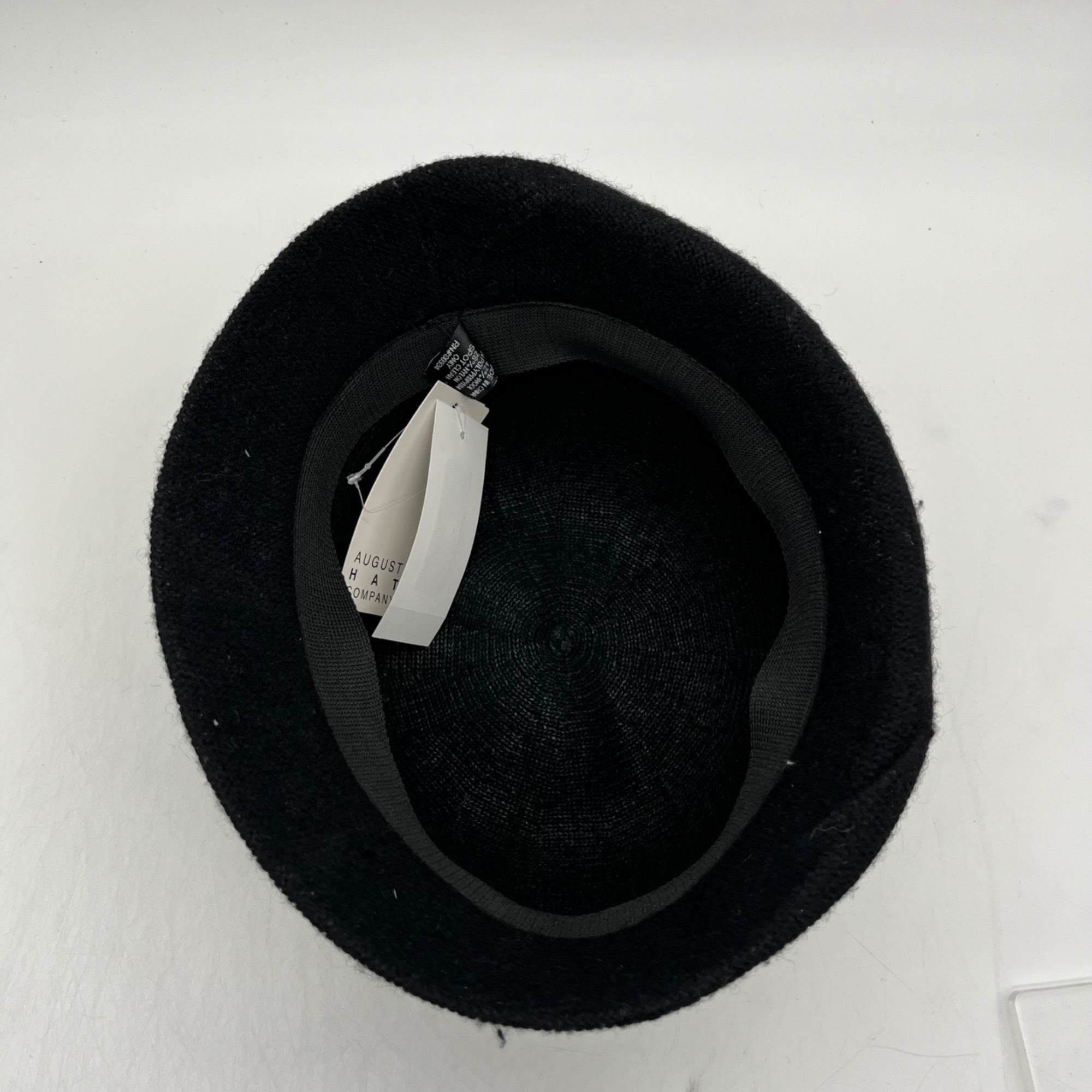 On 34th Black Wool Bucket Hat