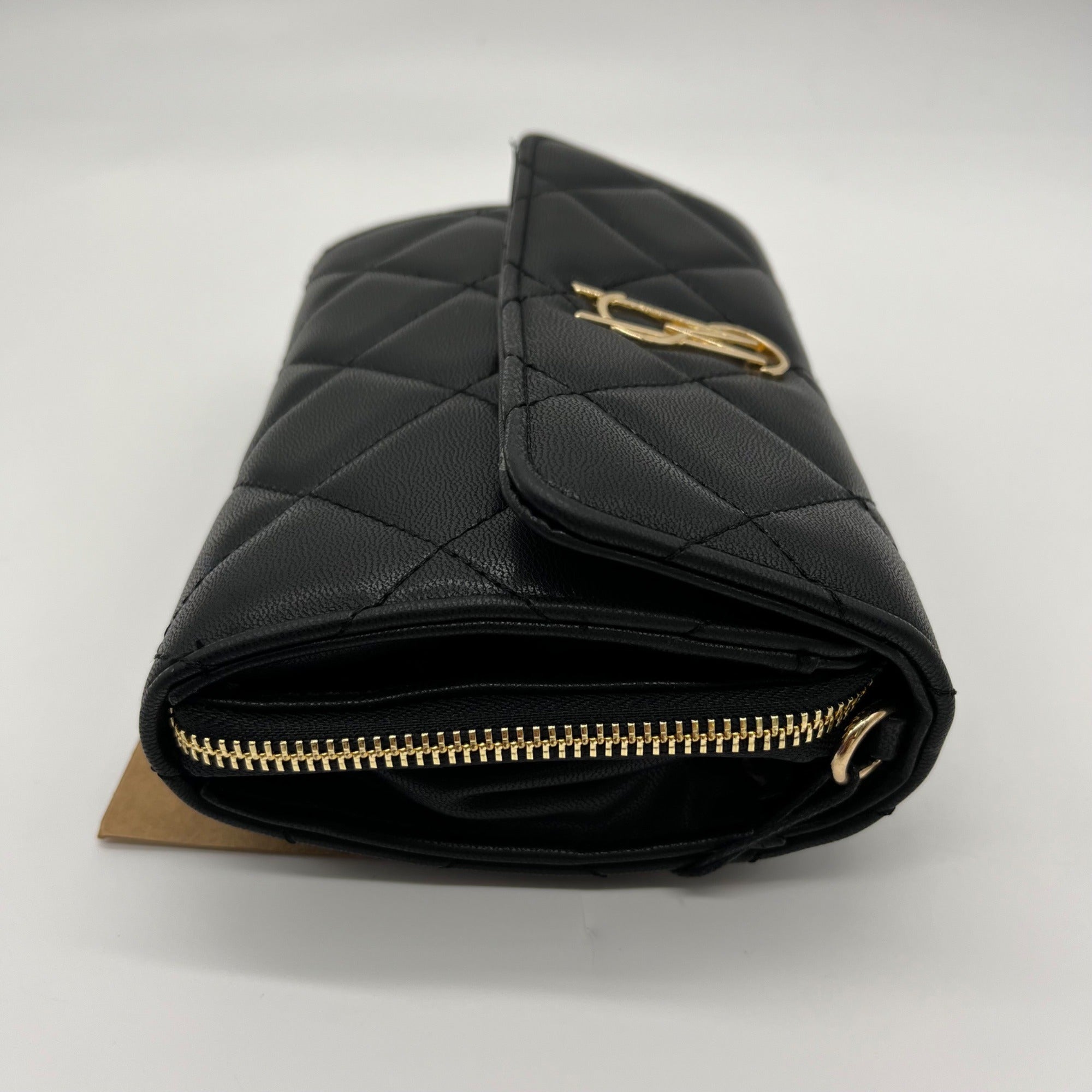 Steve Madden Black Quilted Crossbody Bag