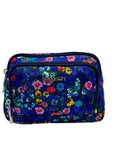 Baggallini Blue Triple Zip Bag