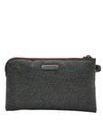 Baggallini Grey Fabric RFID Blocking Wristlet
