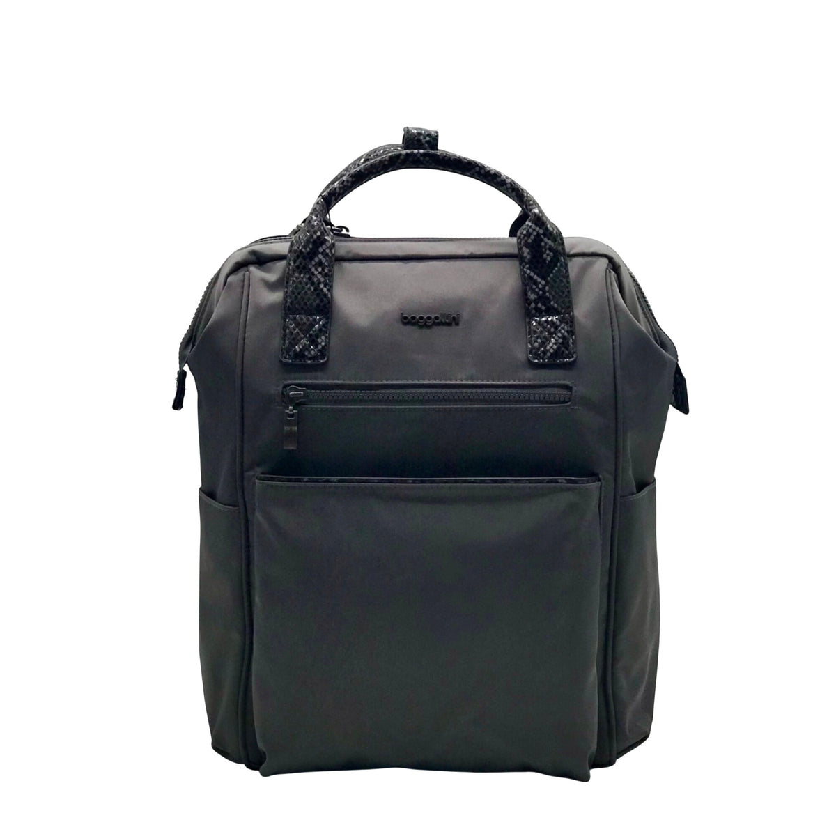 Baggallini Storm Gray Nylon Backpack