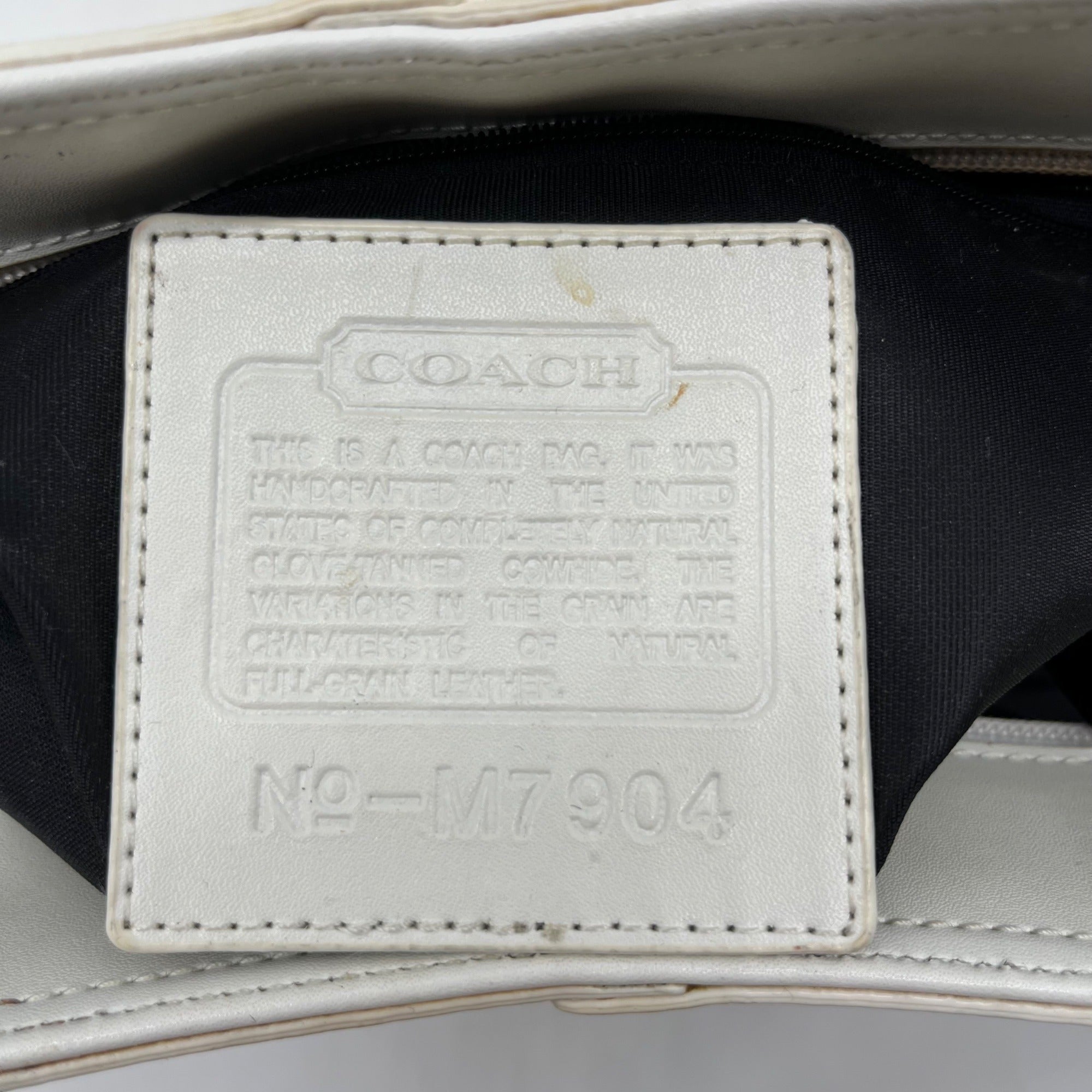 Coach Straw Raffia And Leather Vintage Legacy Shoulder Bag M7904