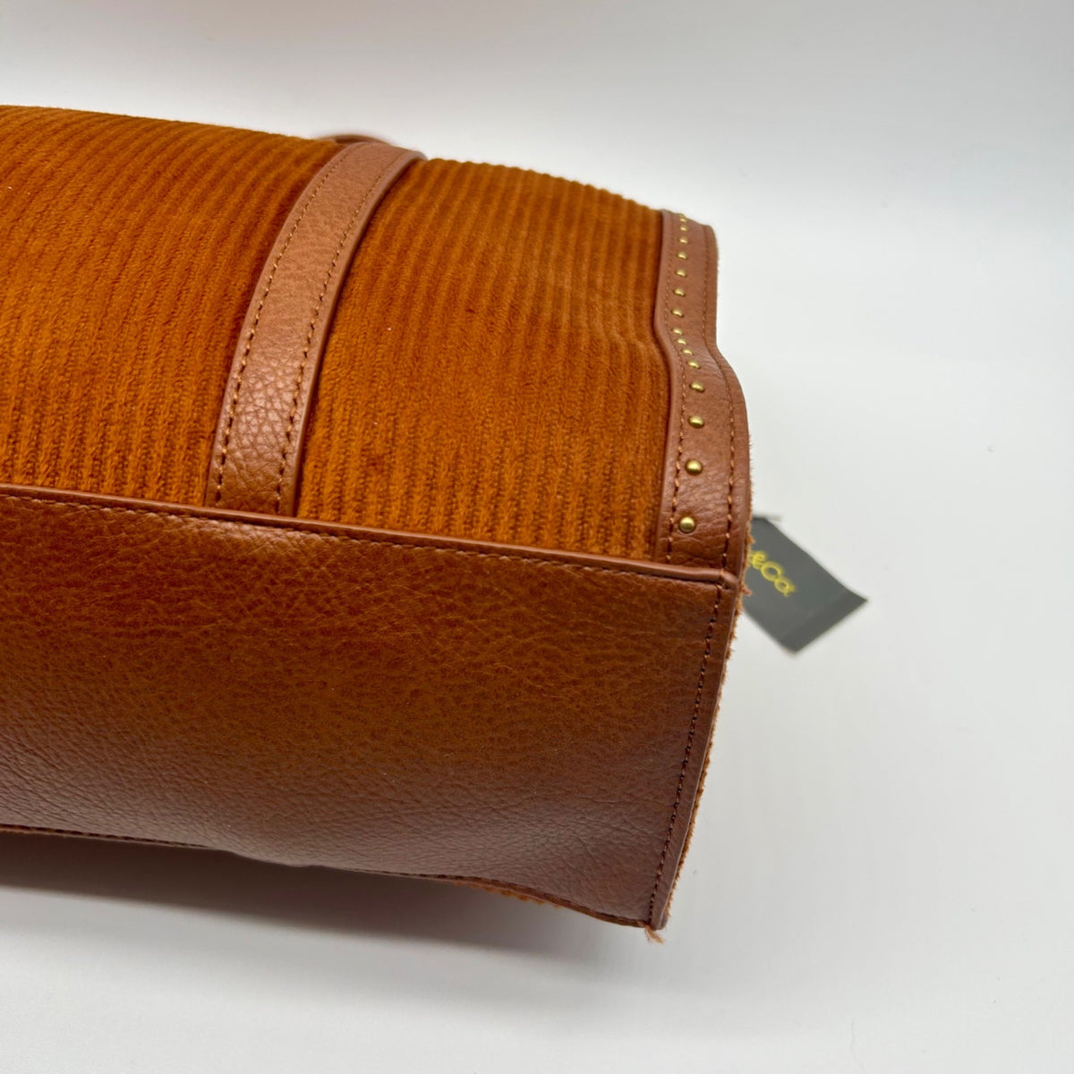 Style &amp; Co Burnt Orange Corduroy Crossbody Bag