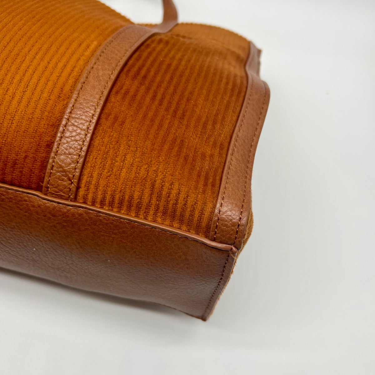 Style &amp; Co Burnt Orange Corduroy Crossbody Bag