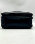 Prada Vintage Black Soft-Leather Multi-Pocket Shoulder Bag