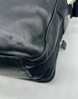 Prada Vintage Black Soft-Leather Multi-Pocket Shoulder Bag