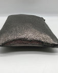 Marc Jacobs Dark Glossy Gray Zip Pouch