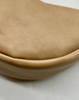 MMs Brands Tan Slouchy Leather Hobo Shoulder Bag