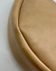MMs Brands Tan Slouchy Leather Hobo Shoulder Bag
