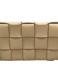 Bottega Veneta Neutral Leather Padded Cassette Crossbody Bag 