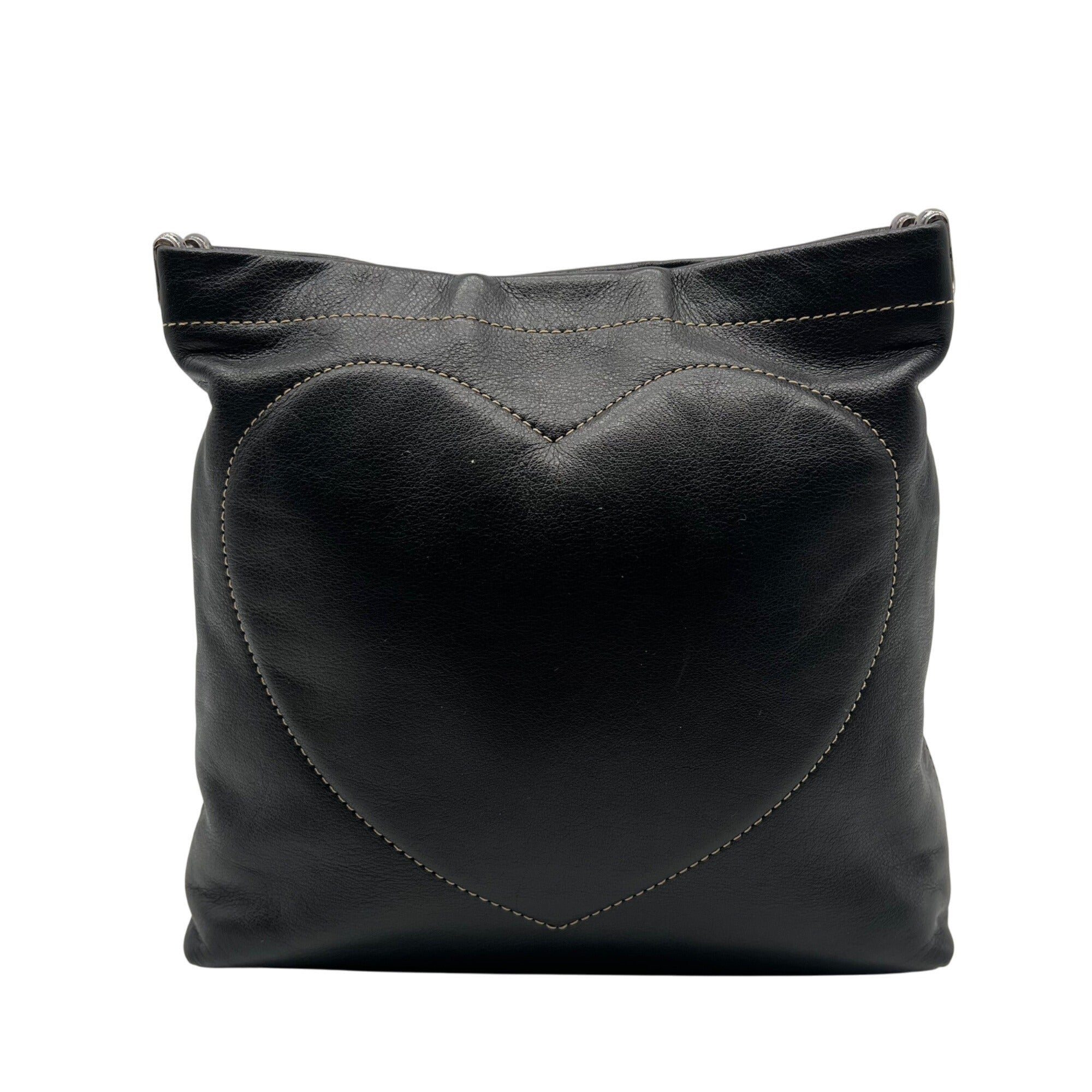 Brighton Black Leather Reversible Jodi Romantic & Victorian Crossbody 