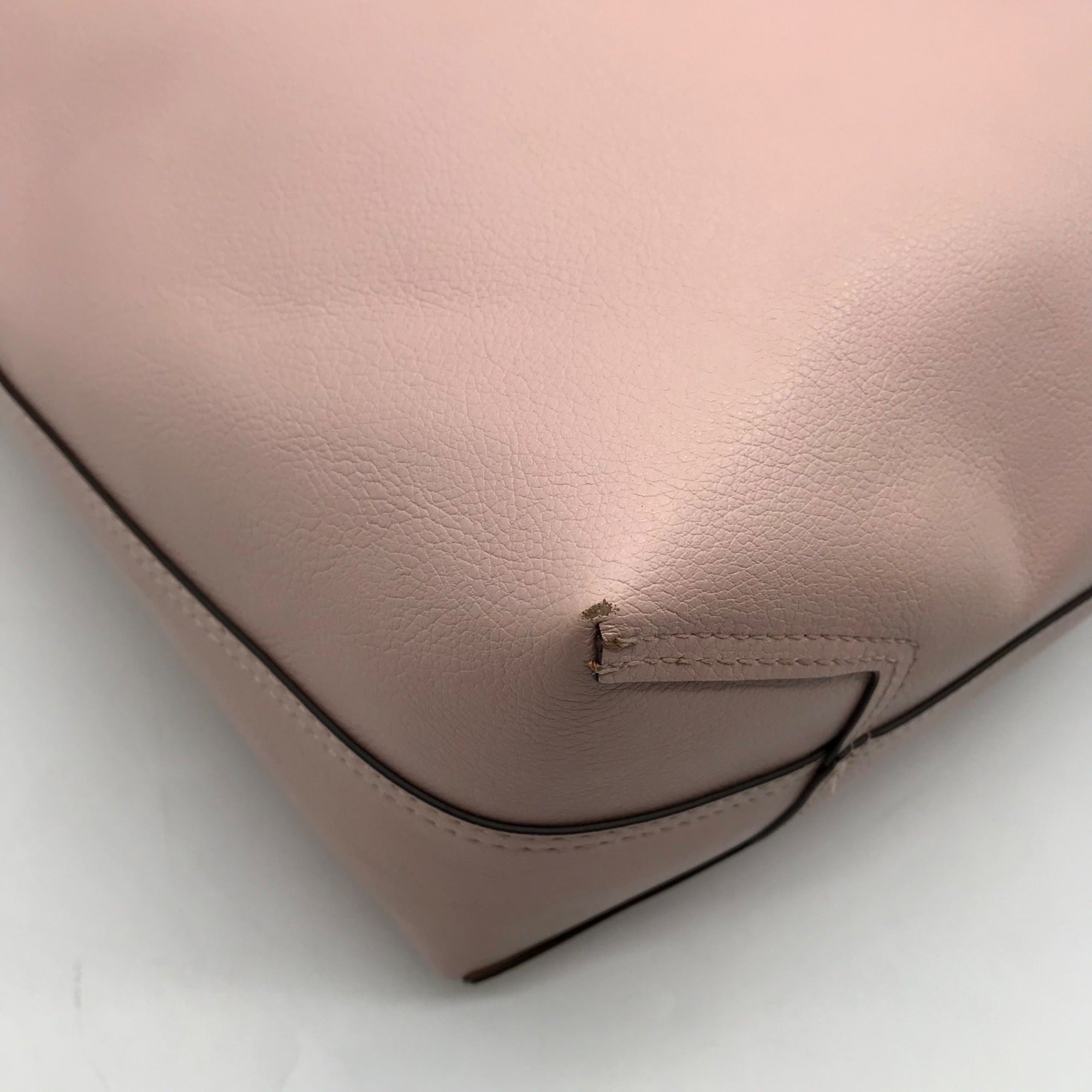 Kate Spade Pink Leather Reversible Tote Bag