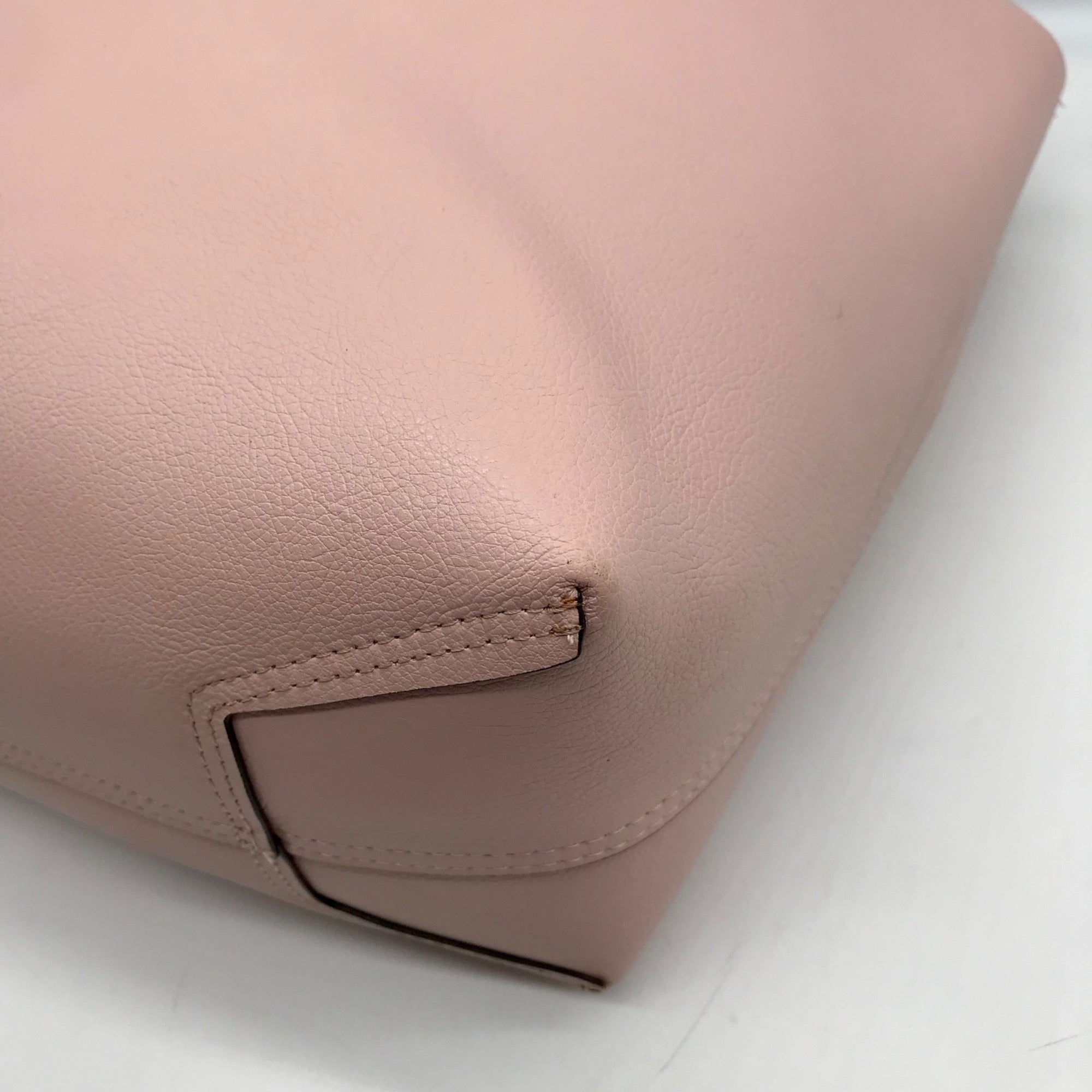 Kate Spade Pink Leather Reversible Tote Bag