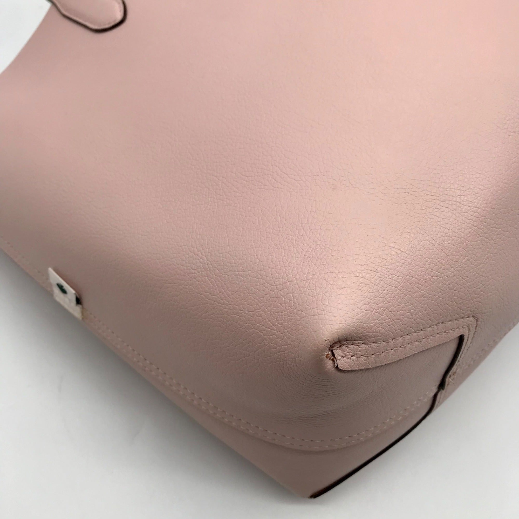 Kate Spade Pink Leather Reversible Tote Bag