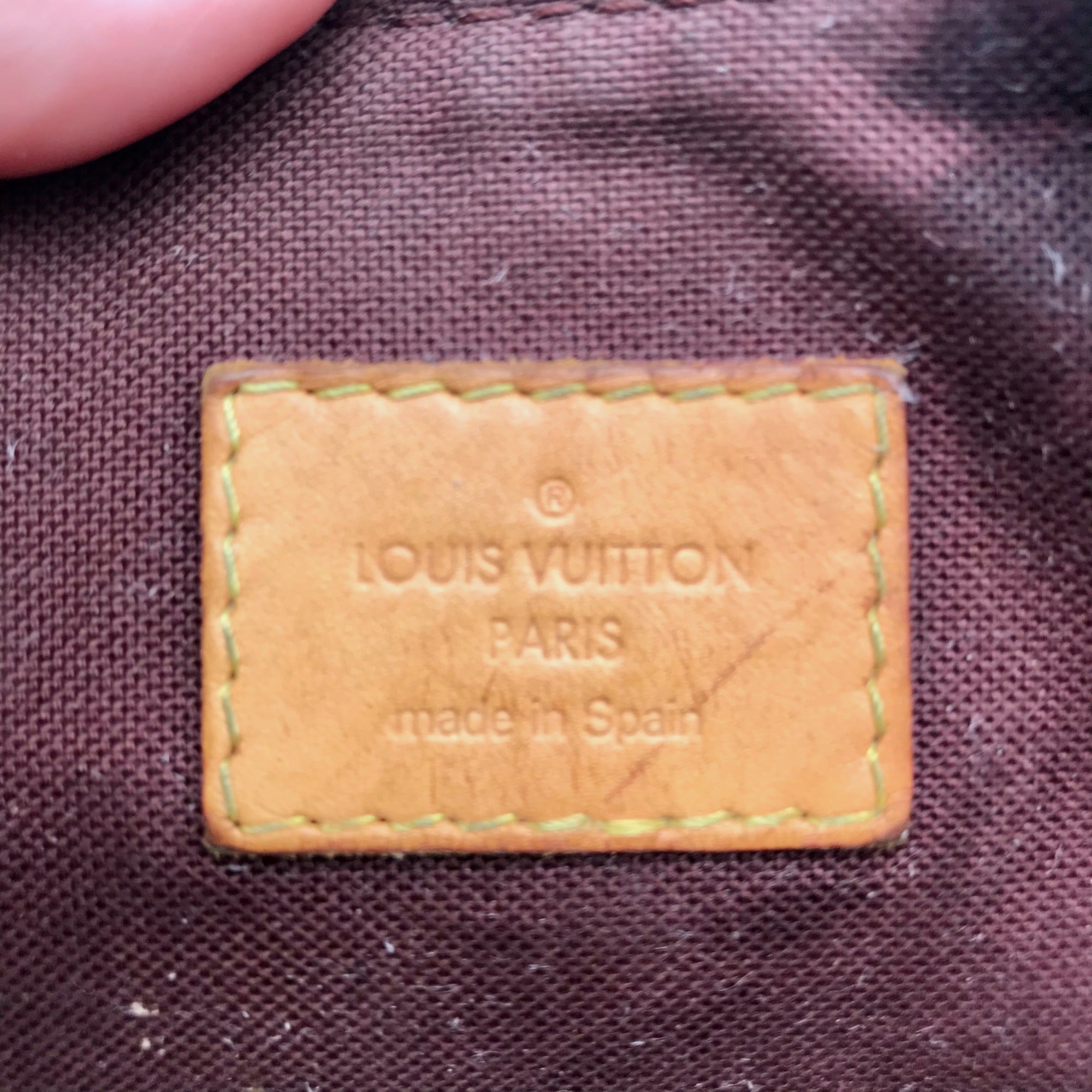 Louis Vuitton Brown Monogram Coated Canvas Mabillon Crossbody Bag