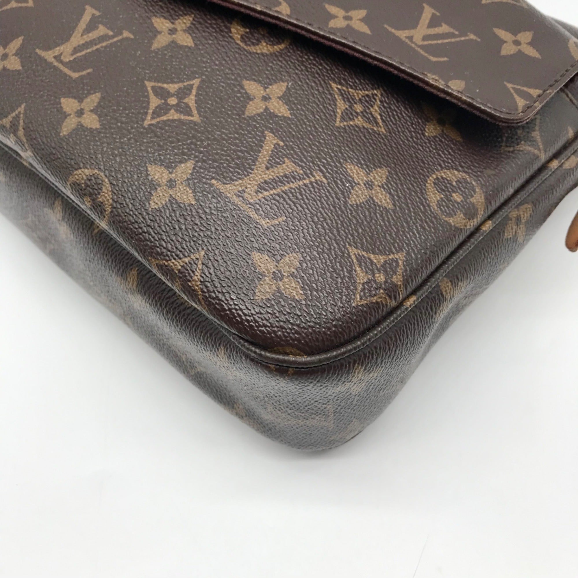 Louis Vuitton Brown Monogram Coated Canvas Mabillon Crossbody Bag