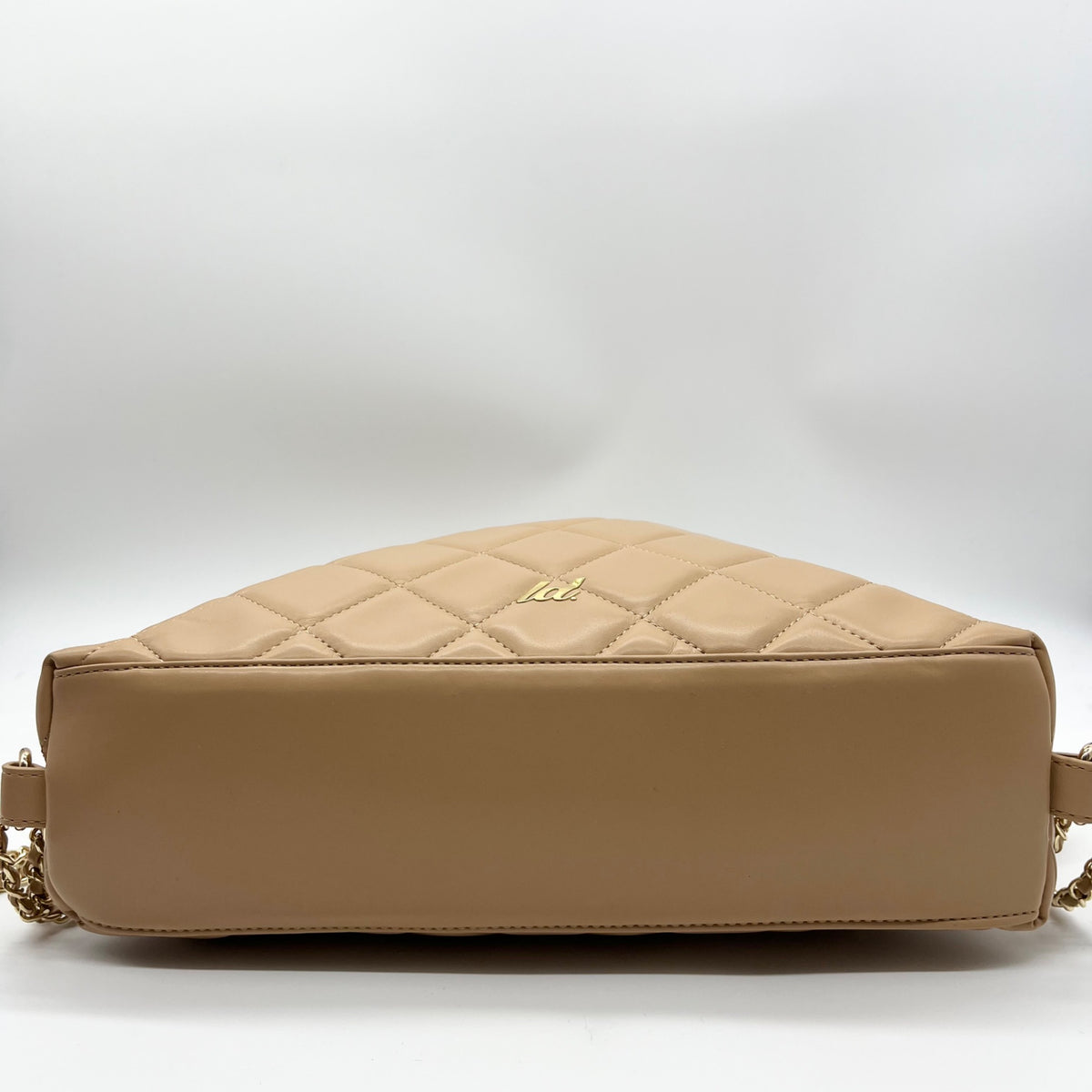 Like Dreams Camel Quilted Convertible Shoulder Bag With Wallet