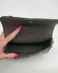 MMS Brands Grey Sequin-Embellished Evening Clutch