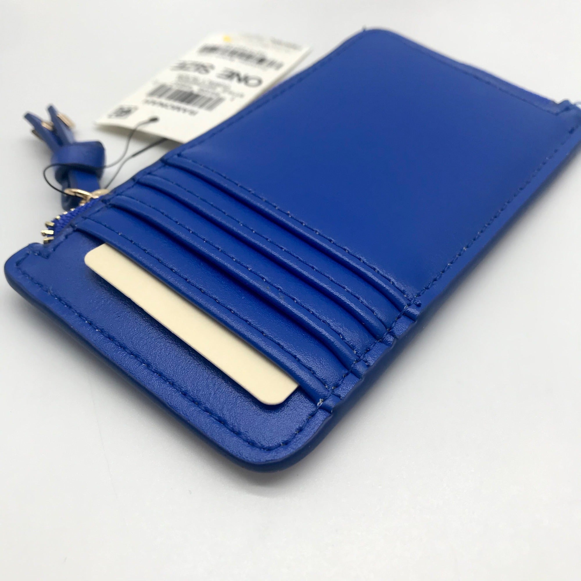 On 34th Cobalt Glaze Ramonah Card Case Wallet