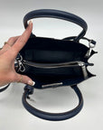 Michael Kors Blue Colorblock Coated Canvas Medium Crossbody