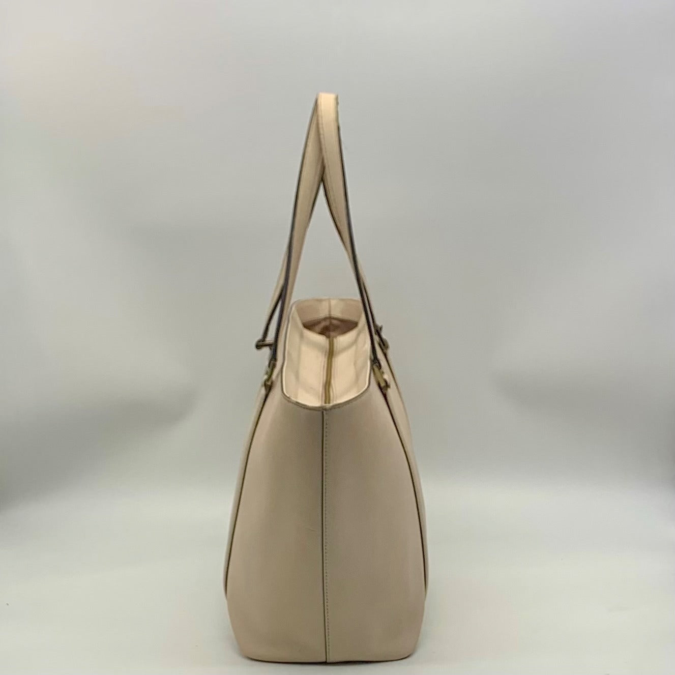 Kate Spade Cream Saffiano Leather Newbury Lane Dally Tote Bag