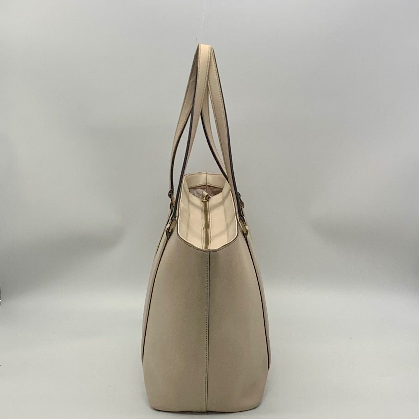 Kate Spade Cream Saffiano Leather Newbury Lane Dally Tote Bag