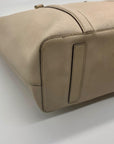 Kate Spade Cream Saffiano Leather Newbury Lane Dally Tote Bag