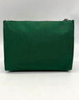 Prada Beauty Forest Green Cosmetic Pouch