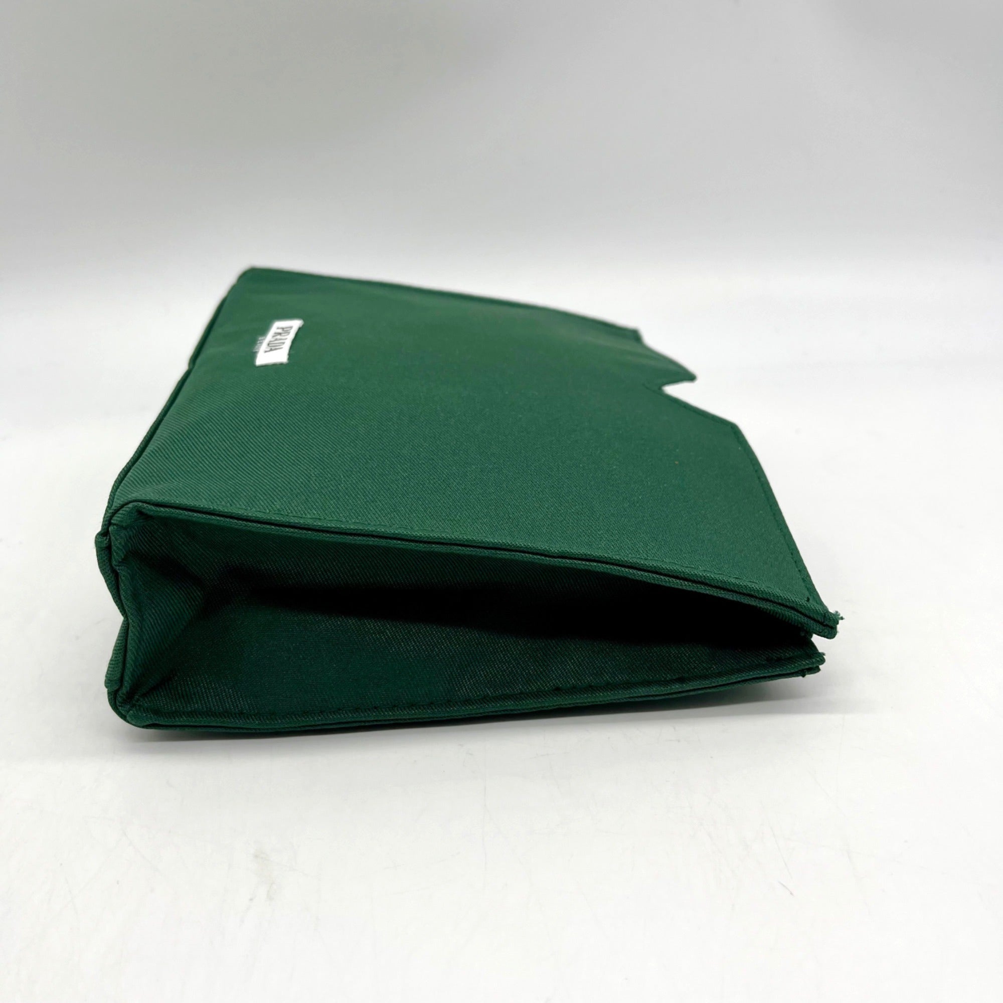 Prada Beauty Forest Green Cosmetic Pouch