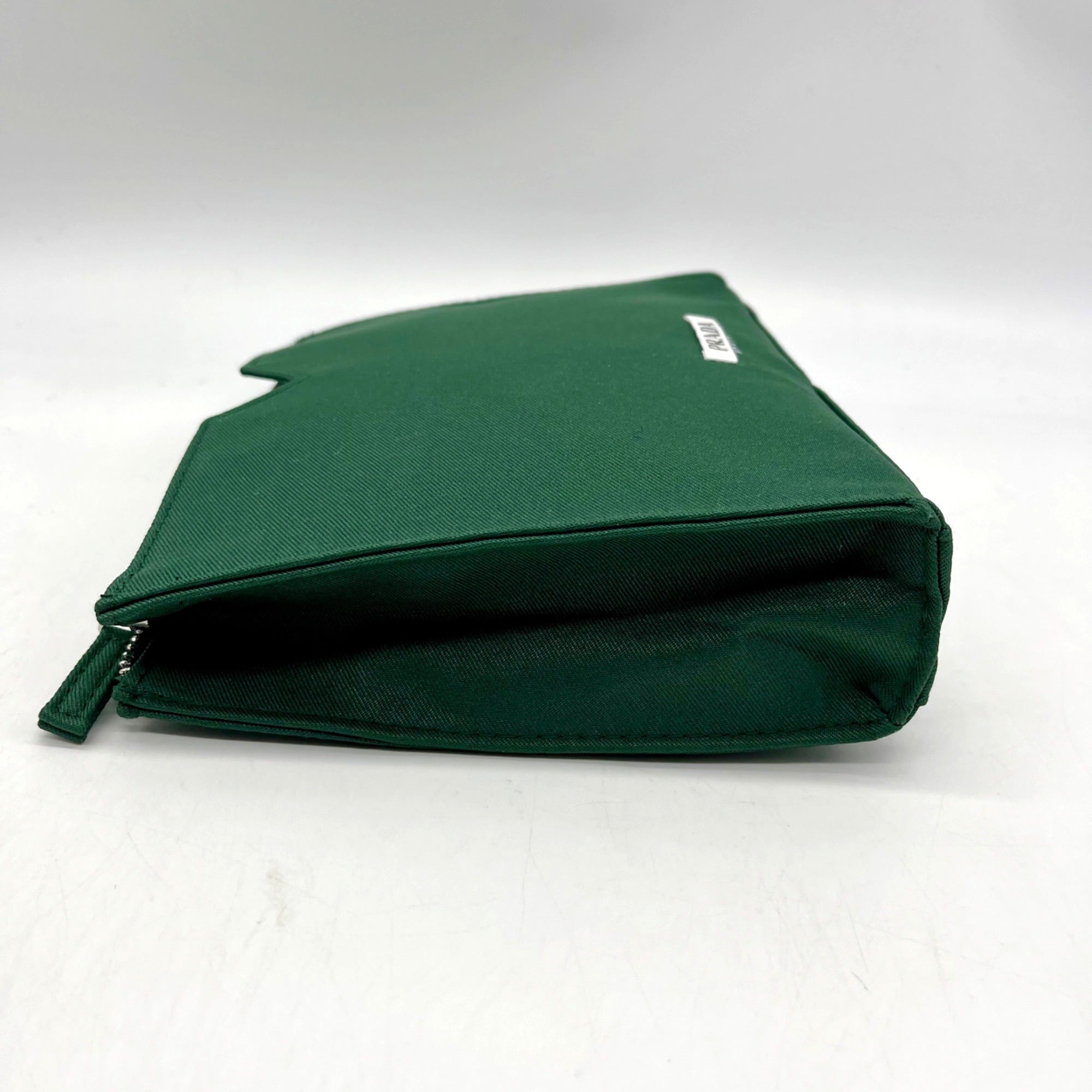 Prada Beauty Forest Green Cosmetic Pouch