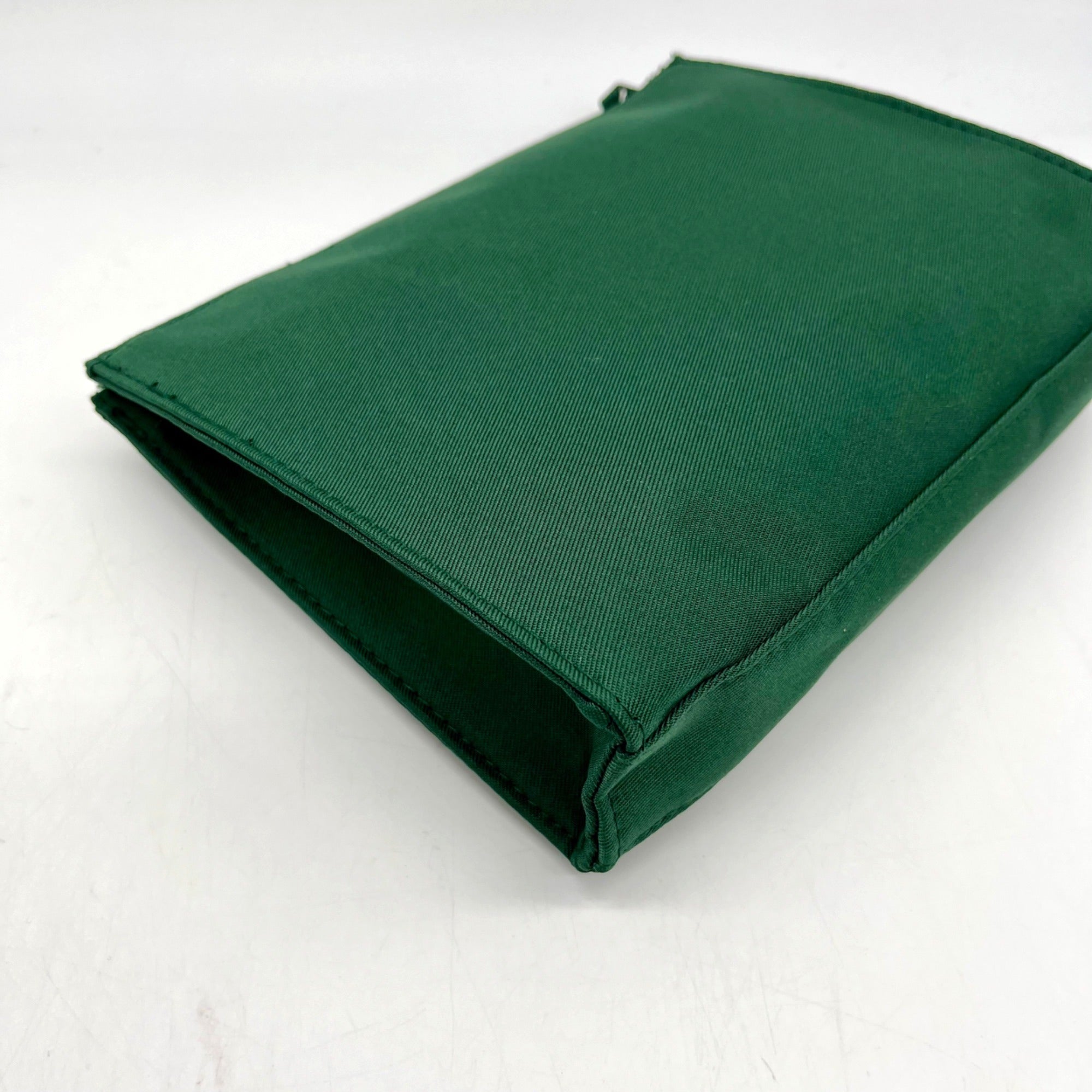 Prada Beauty Forest Green Cosmetic Pouch