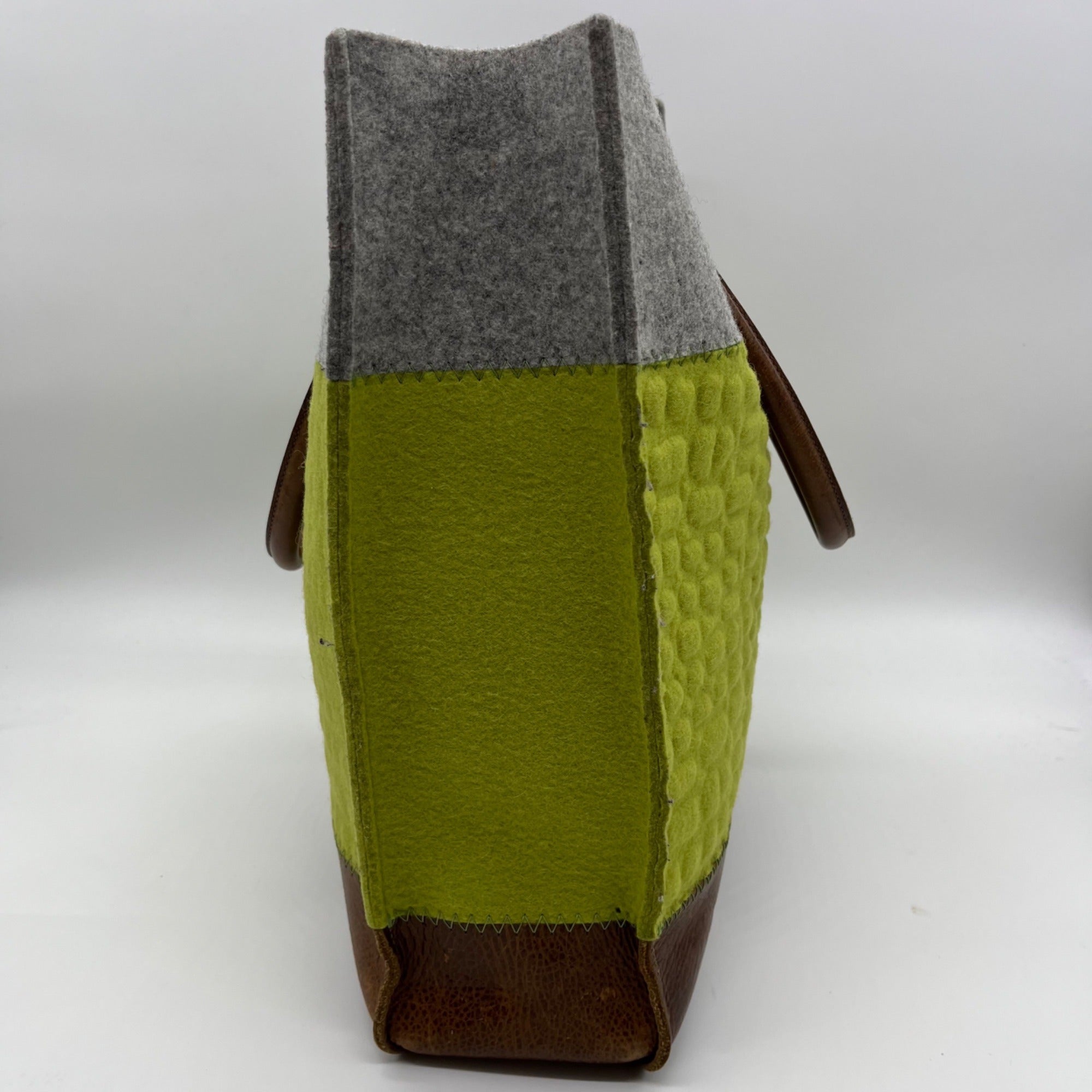 Graf and Lantz Green Fabric Tote
