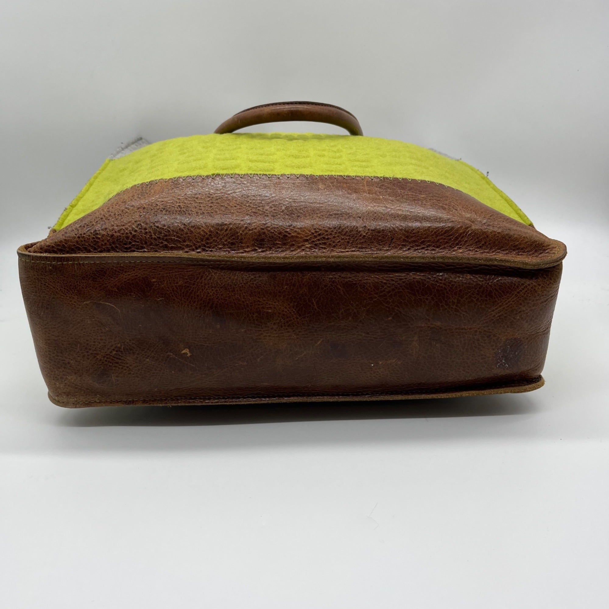 Graf and Lantz Green Fabric Tote