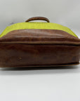 Graf and Lantz Green Fabric Tote